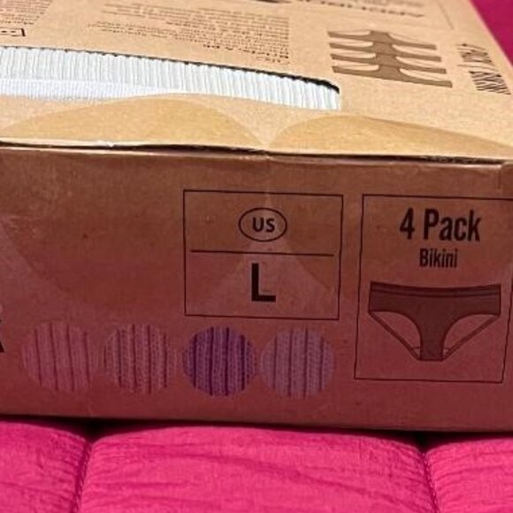 BRAND NEW ~ CRANE ~ 4 PACK ~ LADIES ECO BIKINI UNDERWEAR UNDIES ~ SIZE L / LARGE - Picture 11 of 16